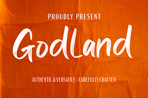 Godland Versatile Script Font