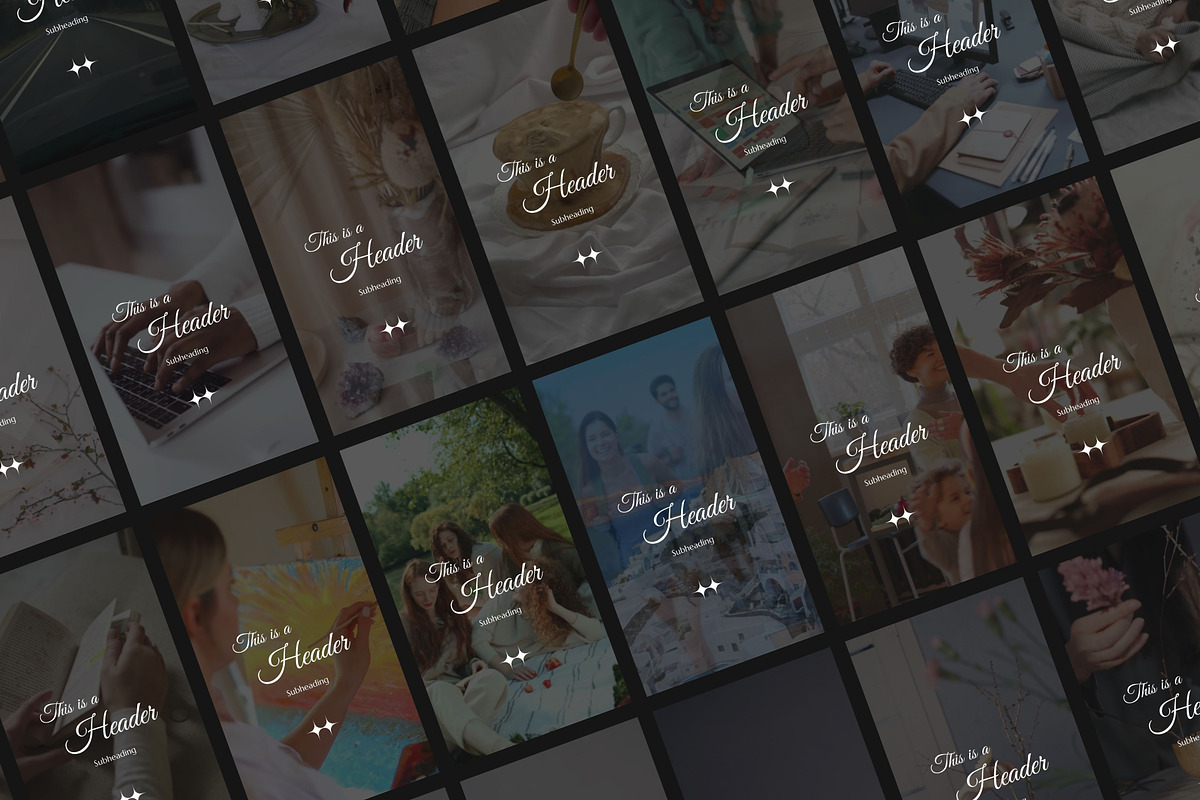 40 Faceless Aesthetic Reels, a Social Media Template by Studio DigiCraft (Photo 5 of 6)