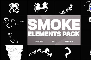 Smoke Elements | FCPX, a Templates & Theme by FlashFXbox
