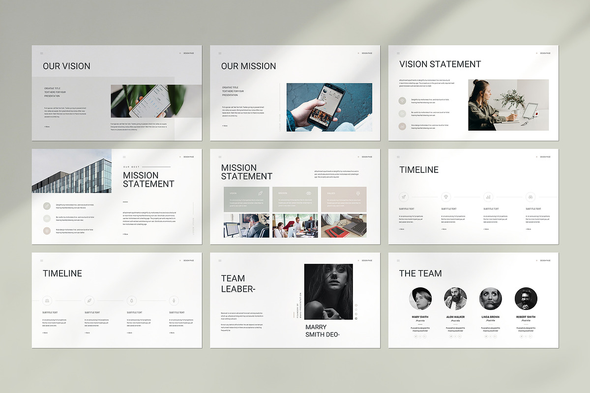 Business Plan Presentation Template, a Presentation Template by CreativeSlides (Photo 8 of 12)
