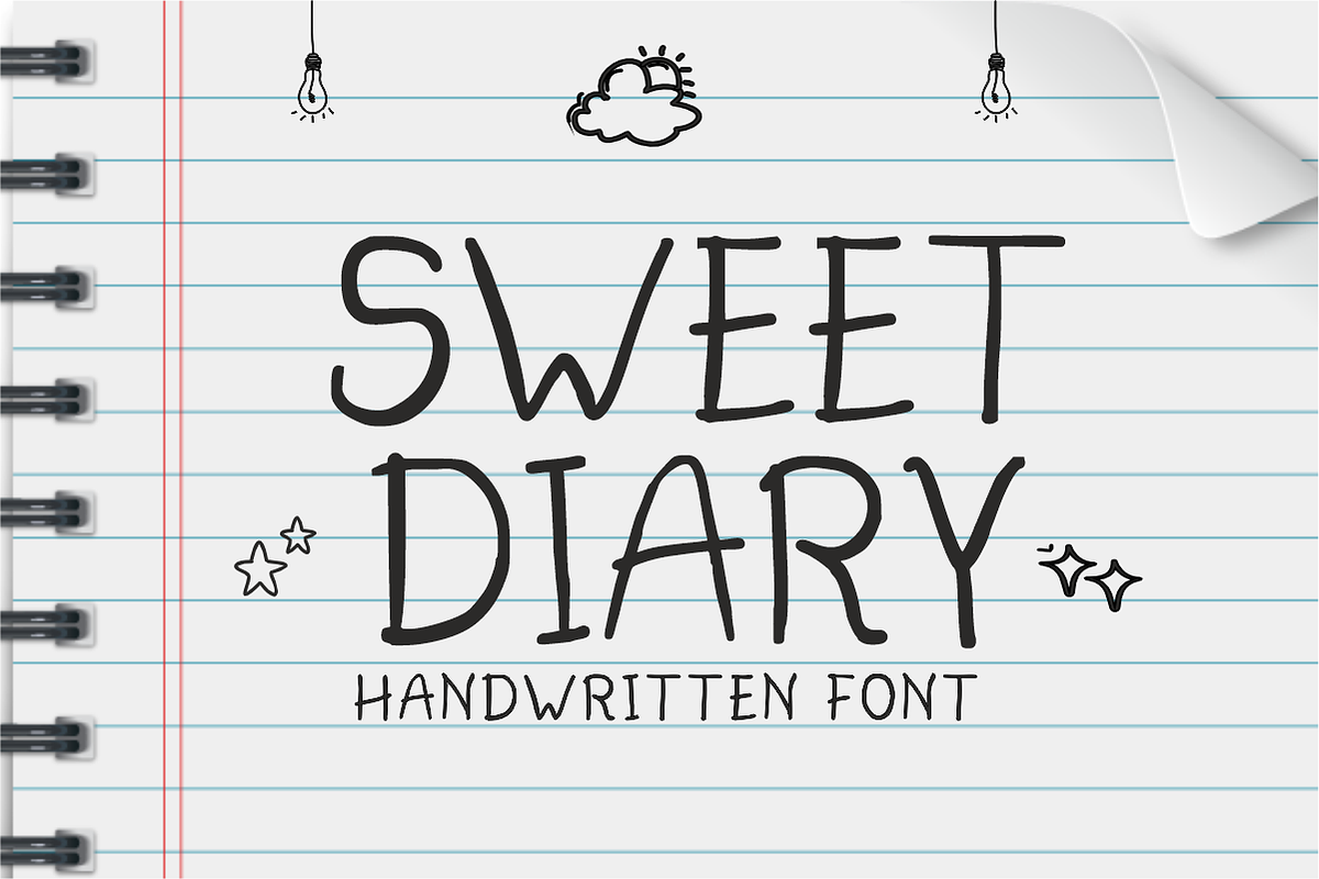Premium Notes - Handwritten Font, a Handwritten Font by KiddoGlyphs Studio (Photo 2 of 4)