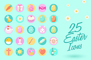 Big Set of Easter Elements, an Object Graphic by Daraon (Thumbnail 2 of 6)