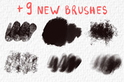 “Playful” Textured Procreate Brushes, a Brush Add-On by Art Sproot (Thumbnail 9 of 13)