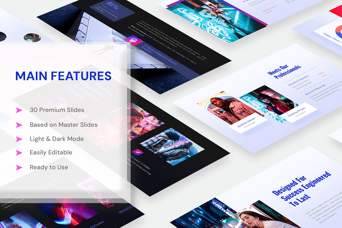 BoldPitch – Modern Pitch Deck Slides, a Presentation Template by New Coral Design (Photo 2 of 6)