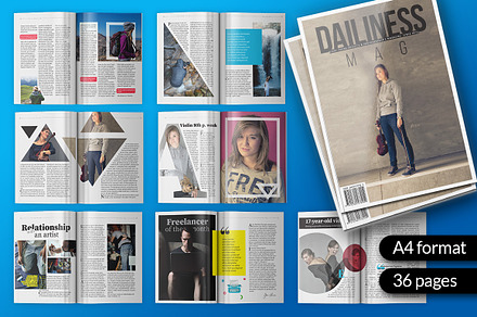 Lifestyle Magazine Template