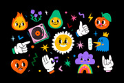 Trendy Cartoon Illustrations Set, an Illustration by Moonery's (Thumbnail 12 of 15)
