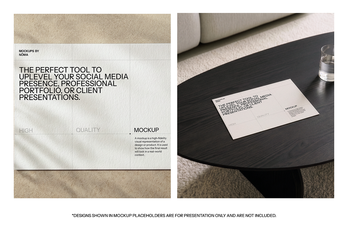 Premium 5x7 Card Mockup Set, an Advertising Mockup by The Noma Studio (Photo 6 of 7)