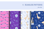 Blue Goose Celebration Collection, an Animal Illustration by the_myro (Thumbnail 4 of 14)