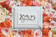 THE ULTIMATE FLORAL MOCK UP BUNDLE, a Print Template by WeLivedHappilyEverAfter (Thumbnail 5 of 10)