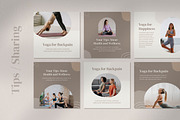Yoga Instagram Template, a Social Media Template by Vulpixels.studio (Thumbnail 8 of 11)