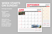 Monthly Planner 2027 (MP017-27), a Stationery Template by mikhailmorosin (Thumbnail 3 of 7)