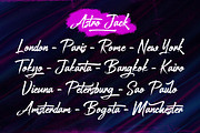 Astro Jack - Handwritten Font, a Script Font by FHFont (Thumbnail 3 of 9)