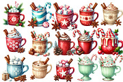 Hot Chocolate Christmas  clipart, an Illustration by Designworld (Thumbnail 2 of 5)