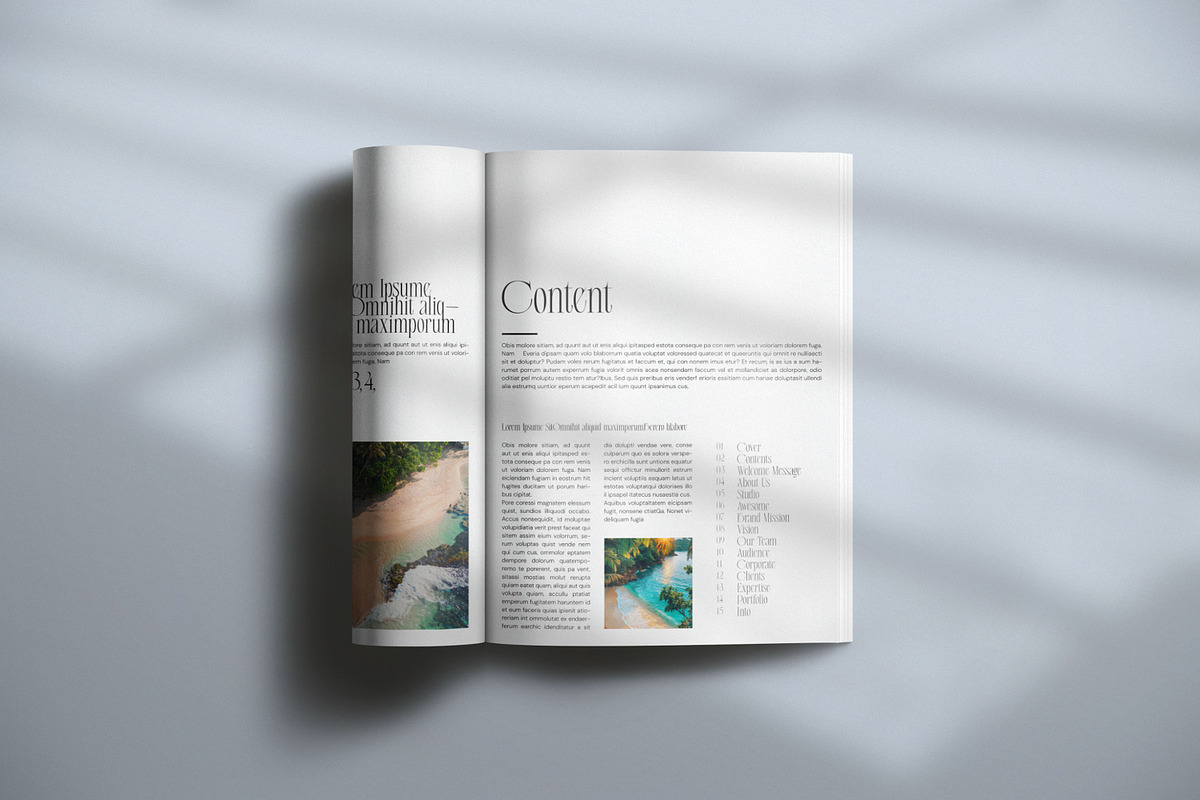Travel Brochure Template, a Magazine Template by Creatiya Type (Photo 8 of 11)