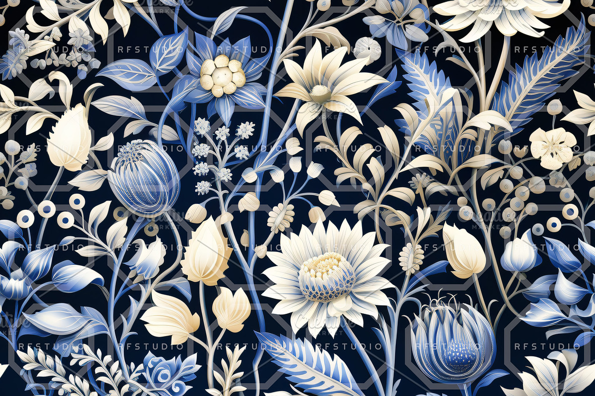 EXOTIC DÉCOR. Seamless Patterns, a Texture Illustration by RefinedFantasyStudio (Photo 9 of 9)