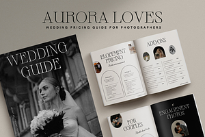 Pricing Guide Photographer Canva