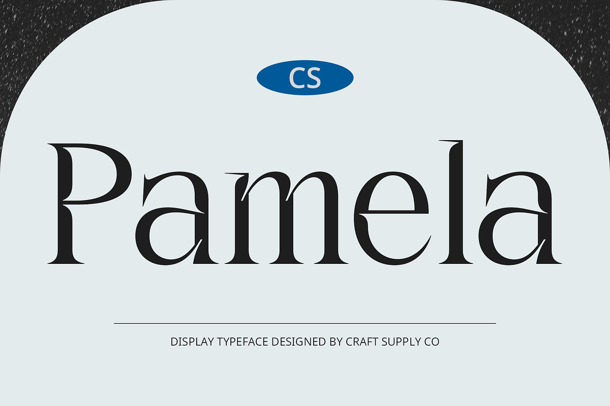 CS Pamela – Inktrap Font, a Serif Font by Craft Supply Co. (Photo 1 of 8)