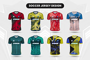 Soccer & Football Uniform Design, a Sport Illustration by samsulpassive (Thumbnail 2 of 4)