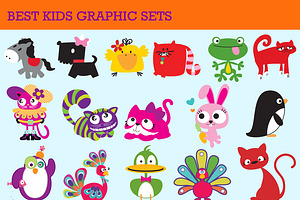 VECTOR CHARACTERS FOR KIDS