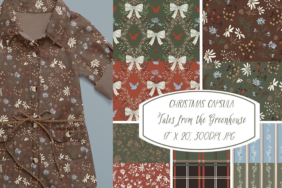Tales from the Greenhouse, a Pattern Graphic by HannaSymo (Photo 1 of 11)