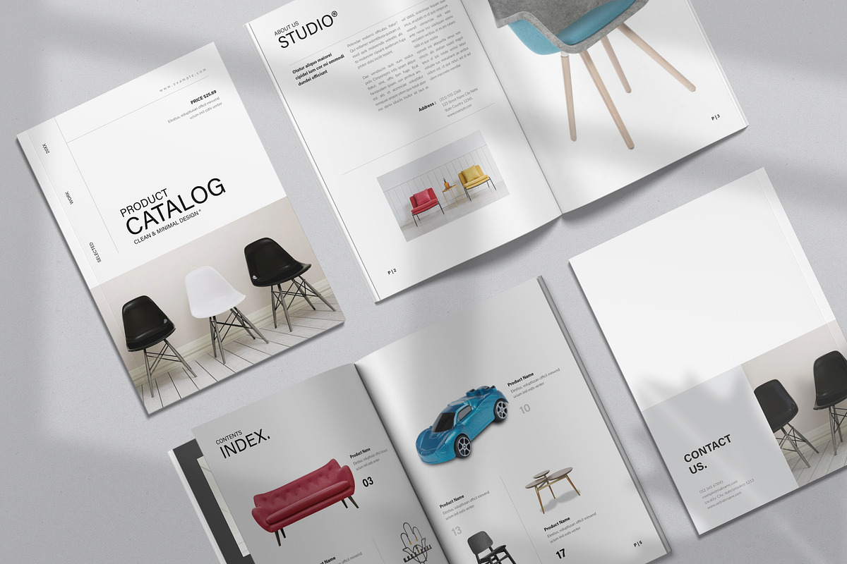 Product Catalog Template, a Brochure Template by NorthPeak (Photo 2 of 10)