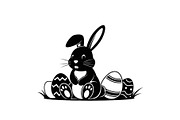 Happy Easter Bunny Vector Bundle, an Illustration by jahid234 (Thumbnail 8 of 51)