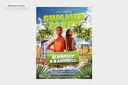 Summer Flyer Template, a Flyer Template by Bornx Design (Thumbnail 3 of 5)
