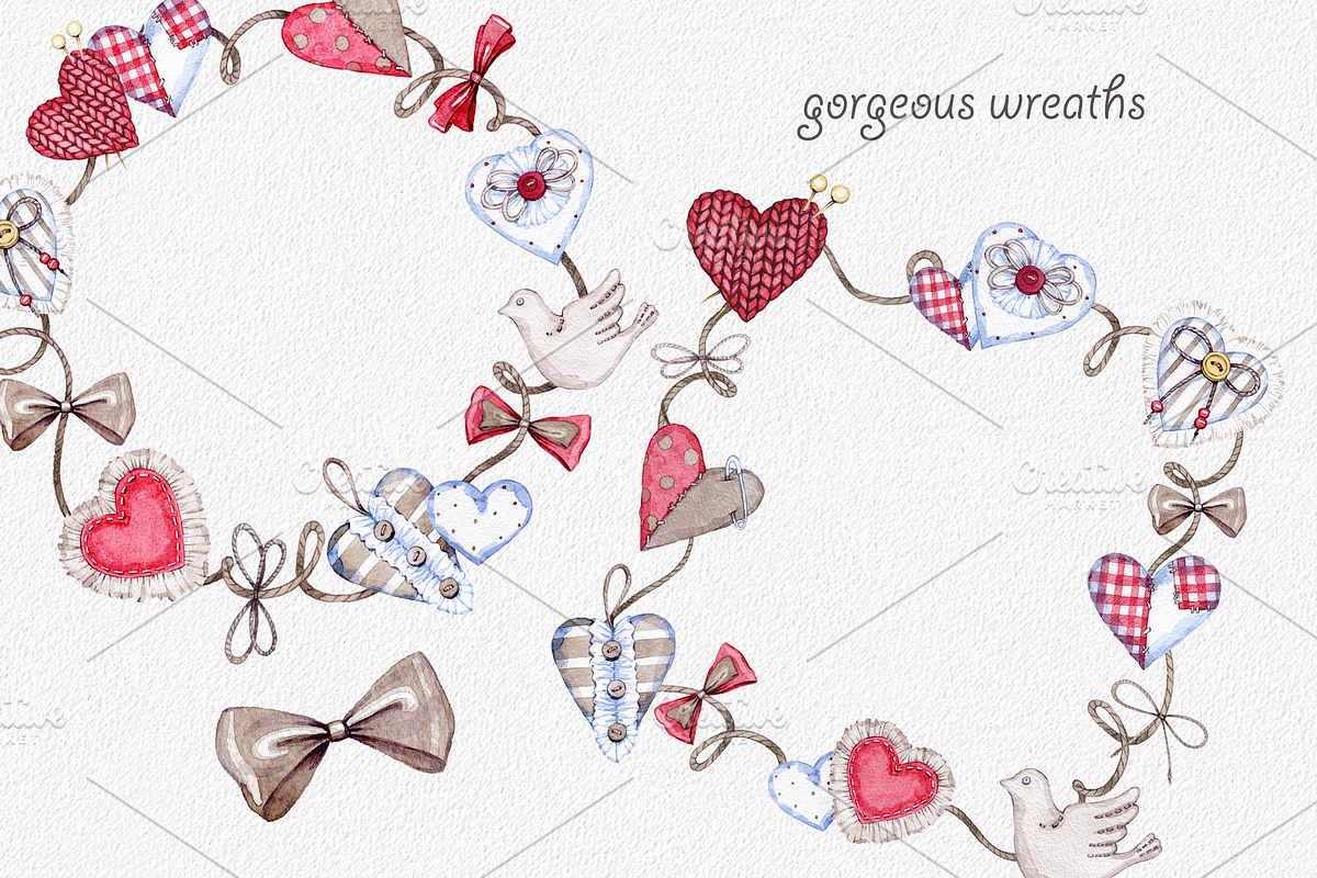Valentine's day, a Decorative Illustration by OlyaSenko (Photo 6 of 9)