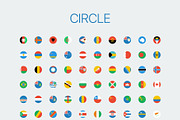 Simplified World Flags, an Icon by Xinh Studio (Thumbnail 7 of 9)