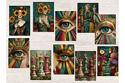 DARK ACADEMIA EPHEMERA KIT, a Person Illustration by Daring Digies (Thumbnail 4 of 9)