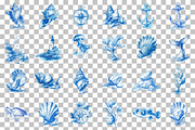 Seashell Ocean Sketch Clipart, an Illustration by DreamCafeArt (Thumbnail 3 of 6)