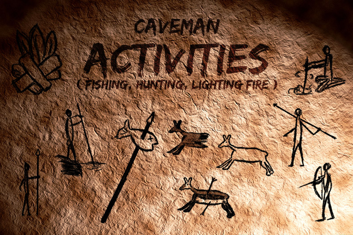 Cave Wall Scene Creator, an Animal Illustration by Visual Impact (Photo 6 of 6)