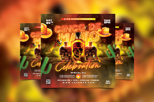 Cinco De Mayo Flyer, a Flyer Template by StarPixles11