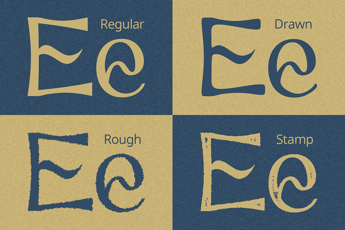 Neckyn Vintage, a Serif Font by Craft Supply Co. (Photo 5 of 8)