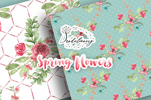 Spring Flowers DP Pack