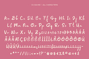 CS Sachie – Handwritten Script, a Script Font by Craft Supply Co. (Thumbnail 8 of 8)