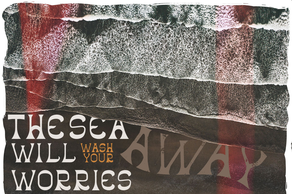 Tidal wave font, a Font by Heather_insane (Photo 3 of 5)