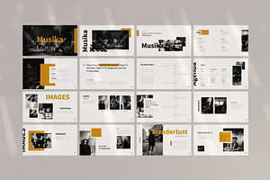 Musika Keynote Template