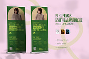Knitwear Wardrobe - Roll Up Banner, a Print Template by VUNIRA (Thumbnail 1 of 3)