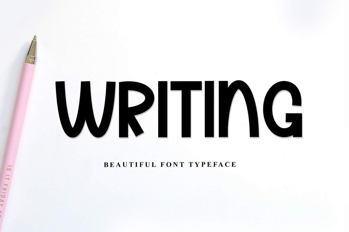 School Romance, a Script Font by FreshTypeINK (Photo 6 of 7)