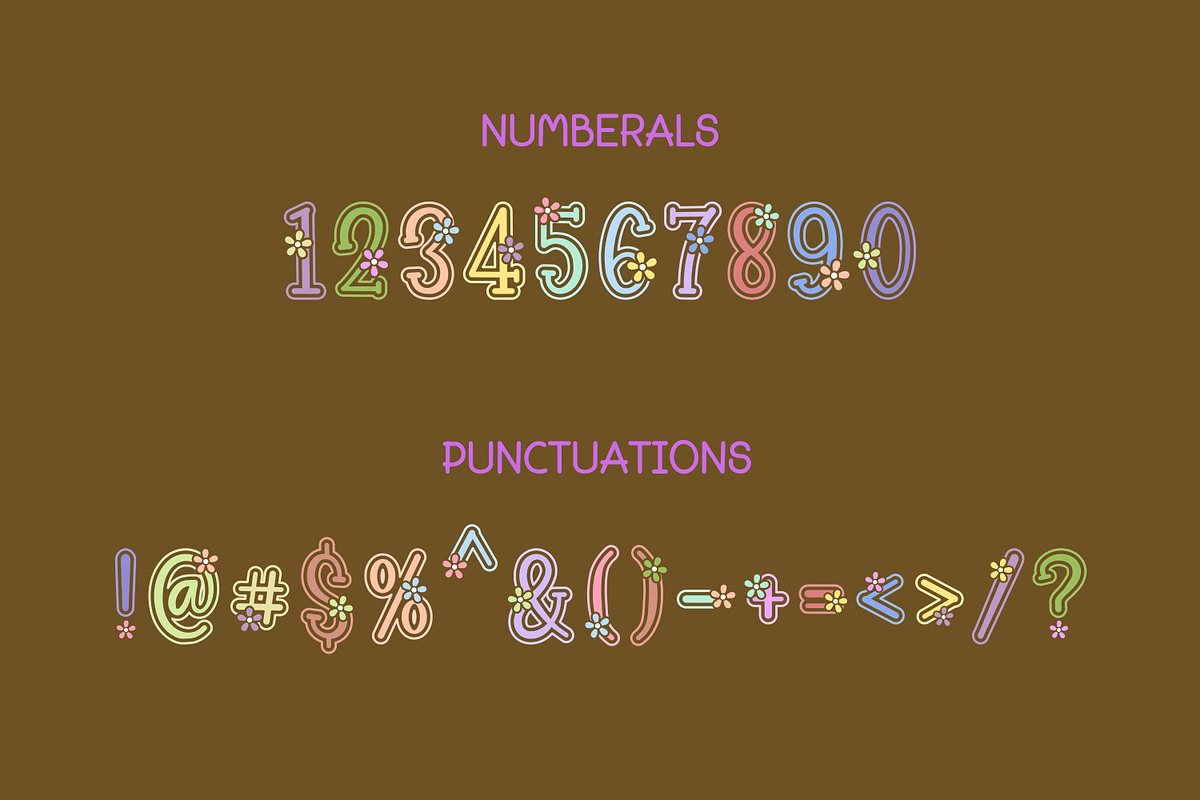 Candy Blossom - Color Font, a Serif Font by Adalin Shop (Photo 3 of 3)