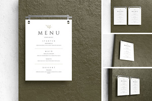 High Quality Menu Board Mockup, an Advertising Mockup by swsi-studio
