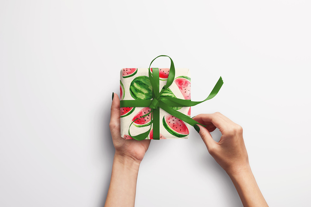 WATERMELON Seamless Pattern, a Pattern Graphic by AYAKA Studio Co. (Photo 7 of 10)