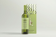 White Wine with Bag Mockups, a Product Mockup by pmvch (Thumbnail 5 of 8)