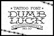 Dumb Luck, a Handwritten Font by Dead Moose Studio (Thumbnail 1 of 10)
