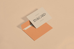 Envelope & Card Invitation Mockups