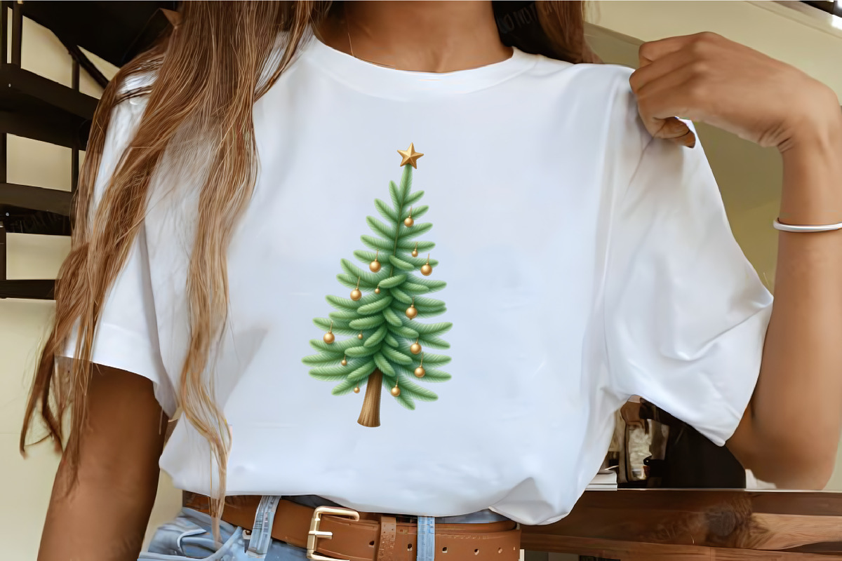 Watercolor Evergreen Tree Clipart, an Illustration by CrexoraLab (Photo 4 of 5)