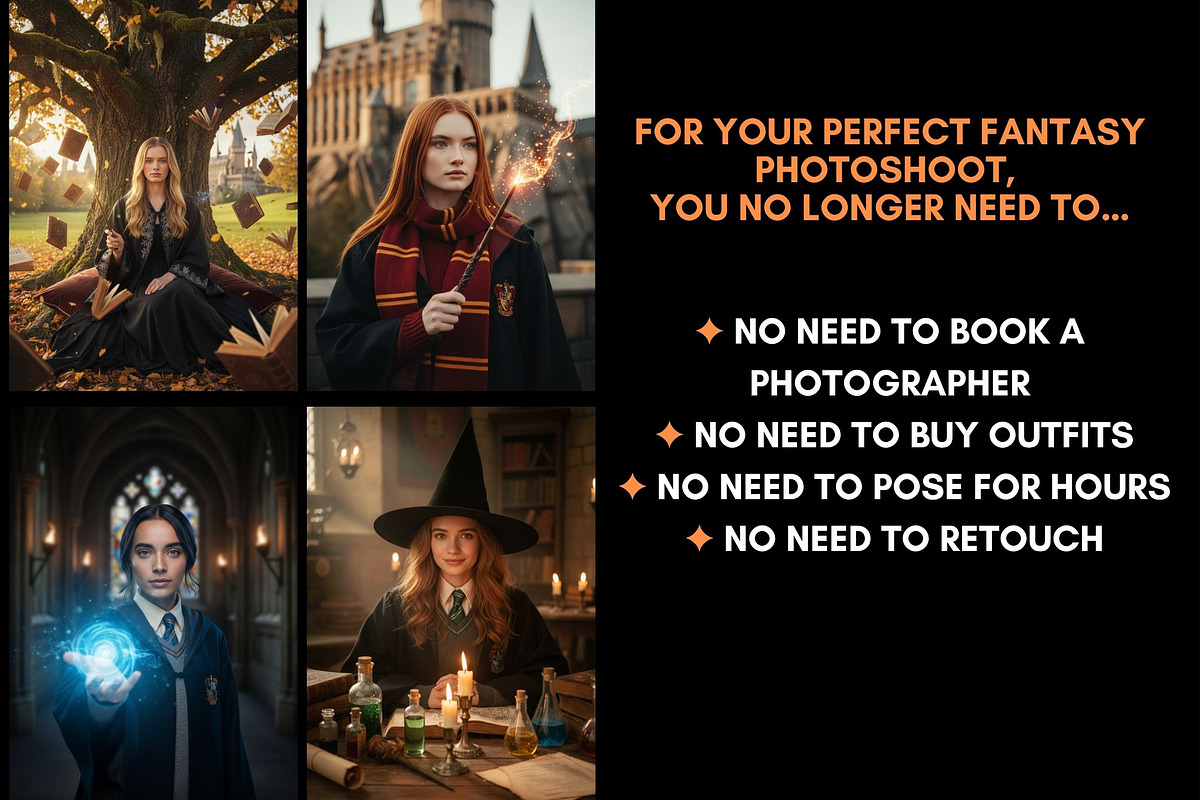 25 Wizard School Photo Prompts, an Arts & Entertainment Photo by Selenique Studio (Photo 6 of 10)