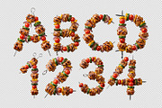 BBQ Skewer Font, a Sans Serif Font by Handmadefont (Thumbnail 14 of 15)
