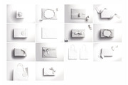 Gift Box Mockups Bundle, a Packaging Mockup by Custom Scene (Thumbnail 4 of 12)